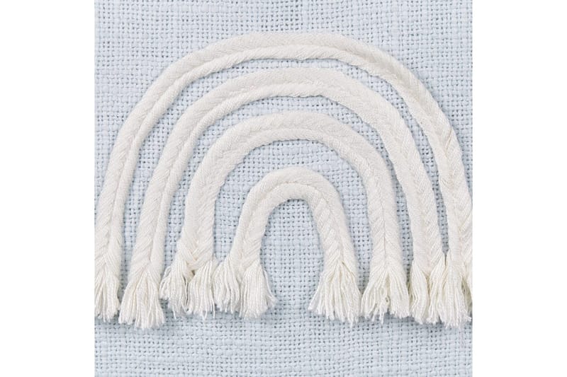 Pynteputer Leea sett med 2 Blå/Hvit - Blå/Hvit - Tekstiler - Pute & pledd - Hagepute