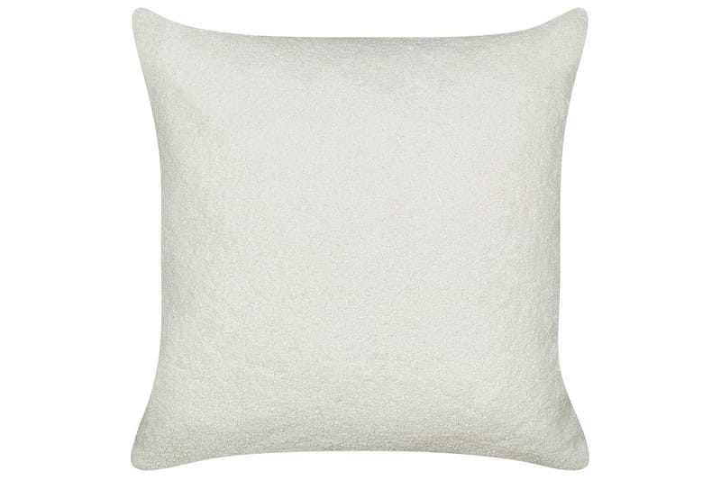 Pynteputer Leuzea sett med 2 Hvit, 45x45 cm - Hvit, 45x45 cm - Tekstiler - Pute & pledd - Hagepute