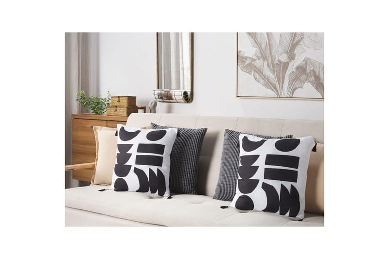 Pynteputer Liriope sett av 2 Firkantet - Firkantet - Tekstiler - Pute & pledd - Pynteputer