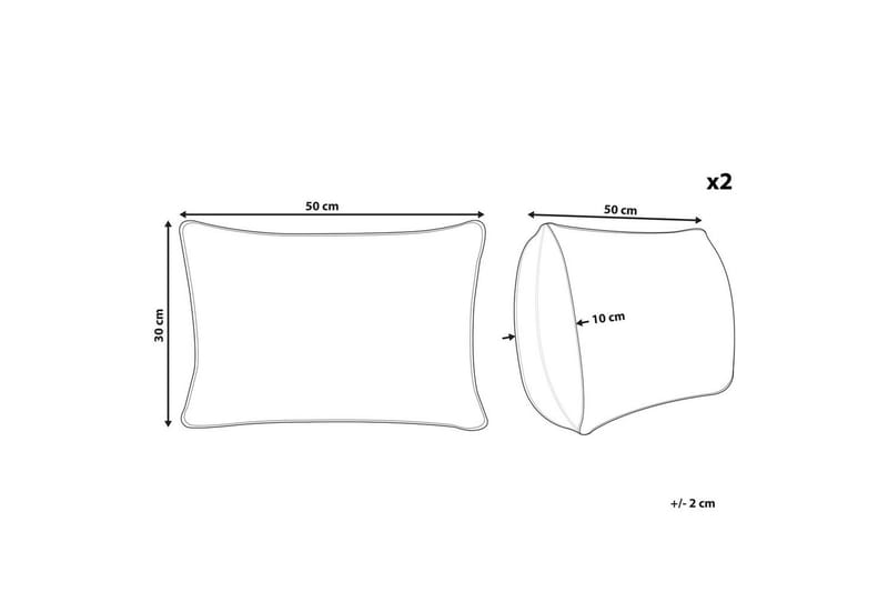 Pynteputer Lithops sett av 2 - Tekstiler - Pute & pledd - Hagepute