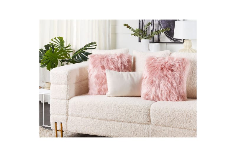 Pynteputer Lubha sett med 2 Rosa - Rosa - Tekstiler - Pute & pledd - Pynteputer