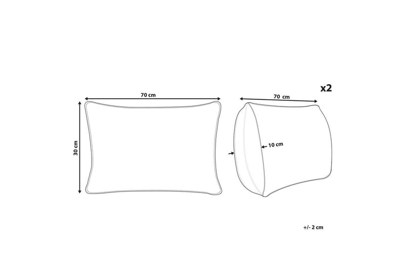 Pynteputer Luina sett på 2 - Tekstiler - Pute & pledd - Pynteputer