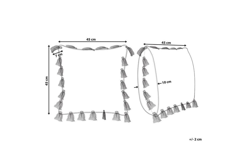 Pynteputer Lynchis Rosa - Rosa - Tekstiler - Pute & pledd - Hagepute