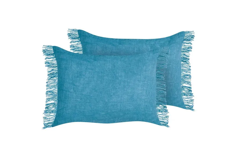 Pynteputer Maba sett med 2 Marineblå - Marineblå - Tekstiler - Pute & pledd - Hagepute