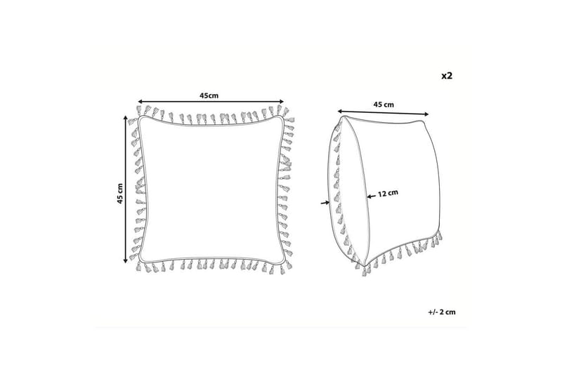 Pynteputer Mallow sett med 2 - Tekstiler - Pute & pledd - Pynteputer