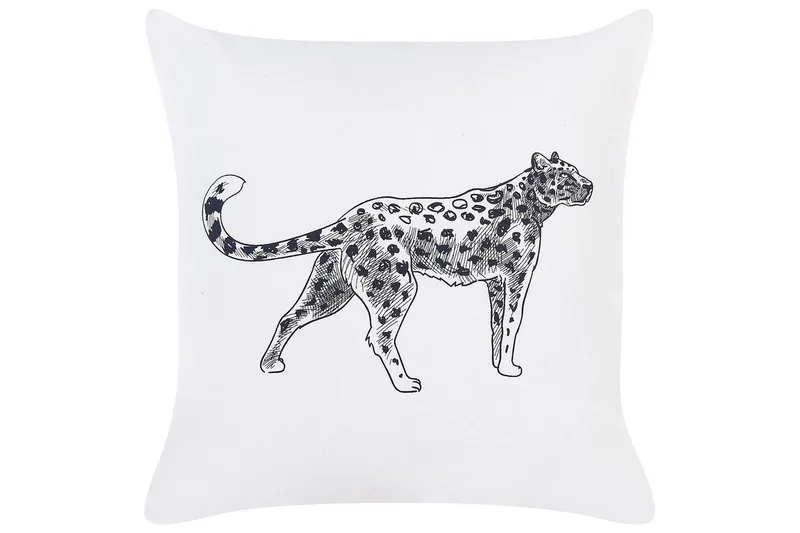 Pynteputer Marula sett av 2 Hvit/Svart - Hvit/Svart - Tekstiler - Pute & pledd - Hagepute