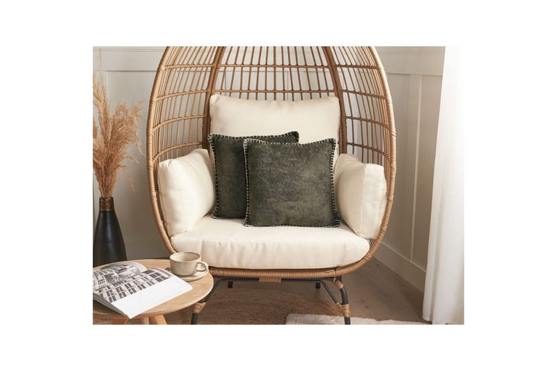 Pynteputer Melur sett på 2 Grå - Grå - Tekstiler - Pute & pledd - Hagepute