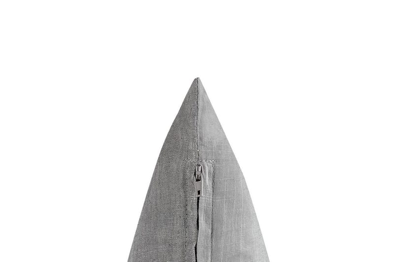 Pynteputer Milas sett med 2 Grå/hvit - Grå/hvit - Tekstiler - Pute & pledd - Hagepute