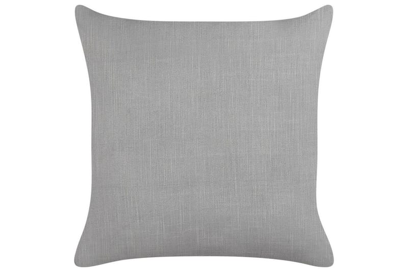 Pynteputer Milas sett med 2 Grå/hvit - Grå/hvit - Tekstiler - Pute & pledd - Hagepute