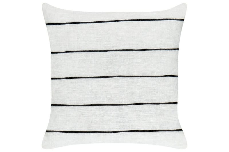Pynteputer Milas sett med 2 Hvit/Svart - Hvit/Svart - Tekstiler - Pute & pledd - Hagepute