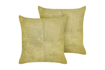 Pynteputer Millet sett med 2 Grønn, Firkantet