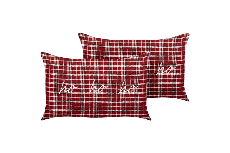 Pynteputer Mochi sett á 2 Rød/svart/hvit, Rød/svart/hvit