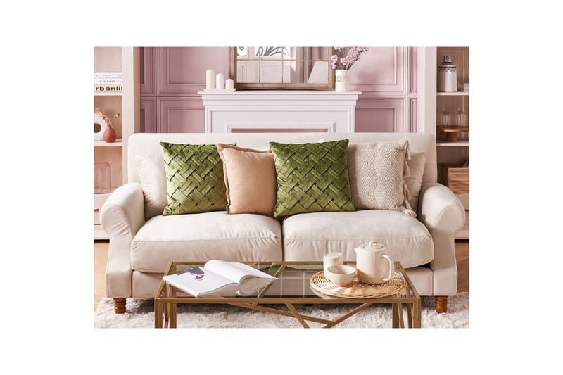 Pynteputer Narcissus sett på 2 - Tekstiler - Pute & pledd - Hagepute