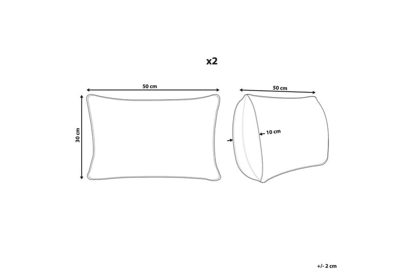 Pynteputer Nasturtium sett på 2 - Tekstiler - Pute & pledd - Hagepute