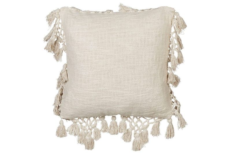 Pynteputer Olearia sett av 2 Beige - Beige - Tekstiler - Pute & pledd - Pynteputer