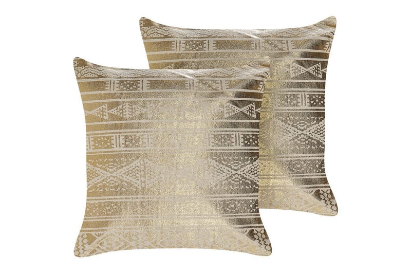 Pynteputer Oujda sett med 2 Gull, Gull