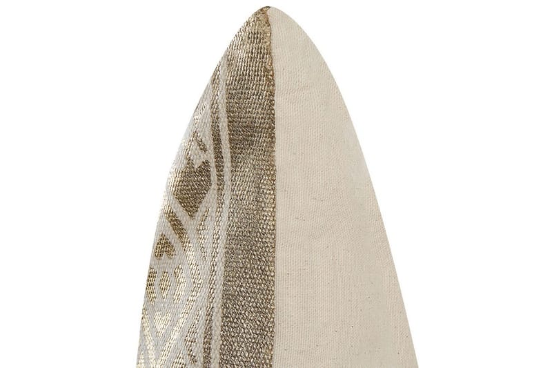 Pynteputer Oujda sett med 2 Gull - Gull - Tekstiler - Pute & pledd - Hagepute