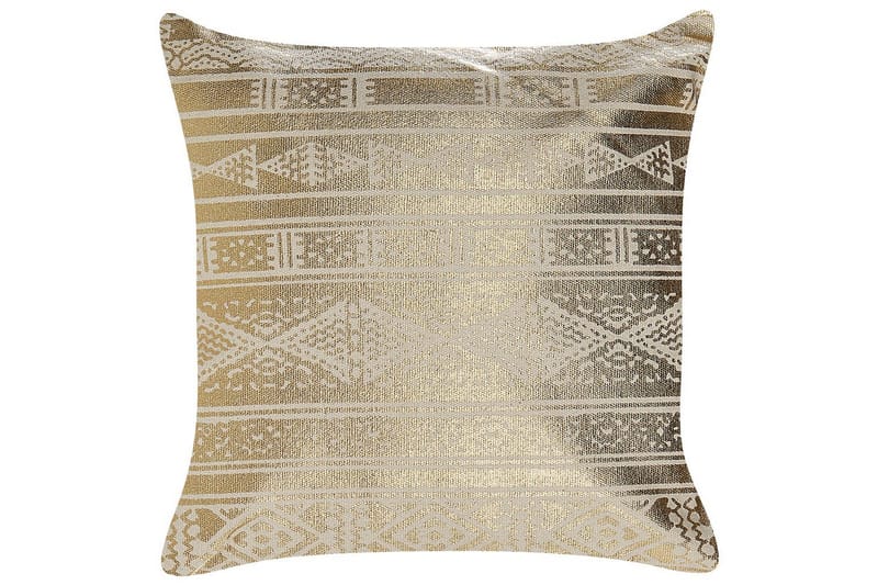 Pynteputer Oujda sett med 2 Gull - Gull - Tekstiler - Pute & pledd - Hagepute