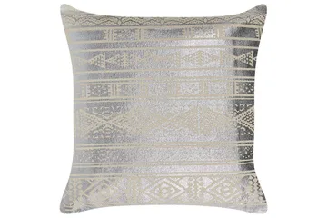 Pynteputer Oujda sett med 2 Silver - Silver - Tekstiler - Pute & pledd - Hagepute