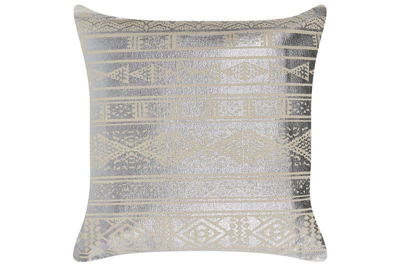 Pynteputer Oujda sett med 2 Silver - Silver - Tekstiler - Pute & pledd - Hagepute