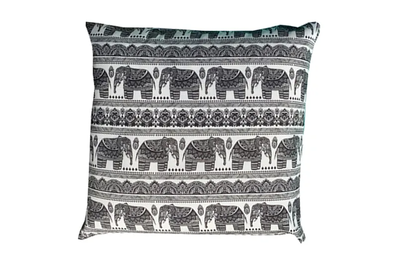 Putetrekk 60 x 60 cm, Grå