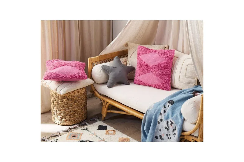 Pynteputer Rhoeo Rosa - Rosa - Tekstiler - Pute & pledd - Hagepute