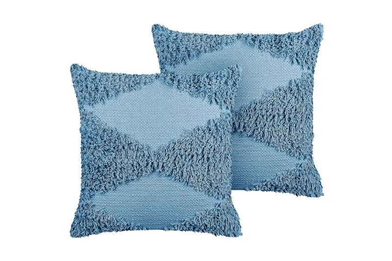 Pynteputer Rhoeo sett av 2 Blå - Blå - Tekstiler - Pute & pledd - Hagepute