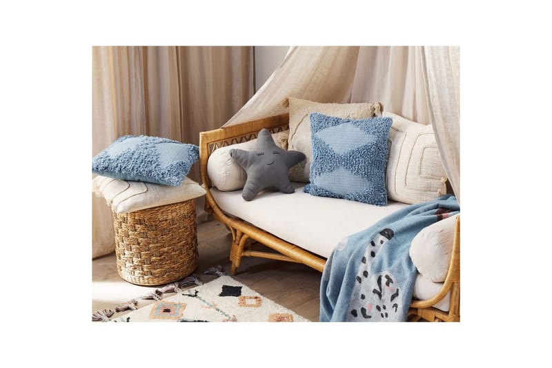 Pynteputer Rhoeo sett av 2 Blå - Blå - Tekstiler - Pute & pledd - Hagepute