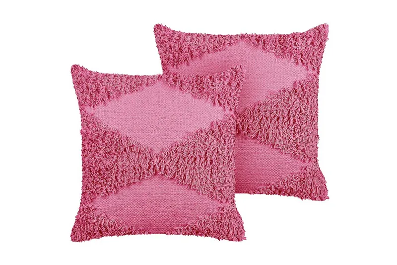 Pynteputer Rhoeo sett av 2 Rosa - Rosa - Tekstiler - Pute & pledd - Hagepute