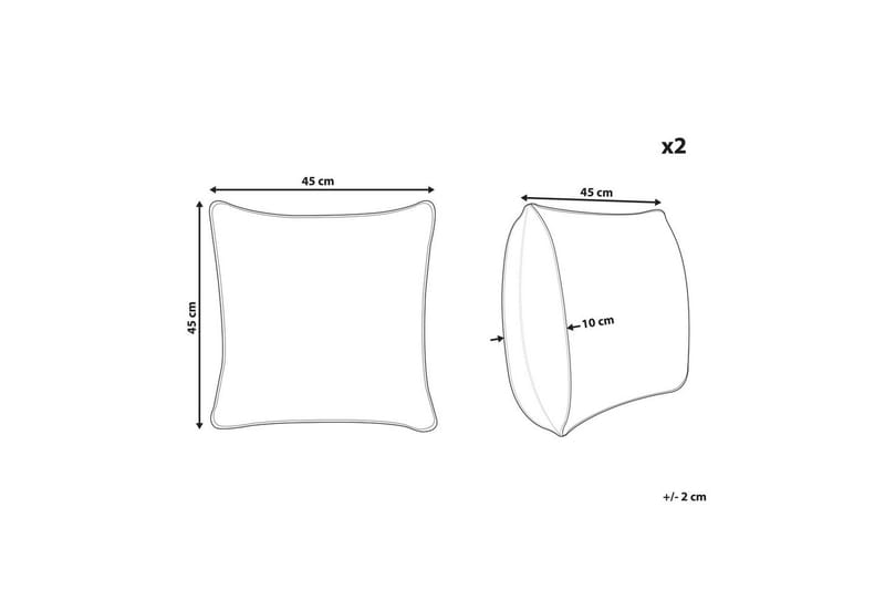 Pynteputer Rockweed sett på 2 - Tekstiler - Pute & pledd - Hagepute