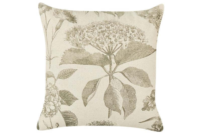 Pynteputer Rosemary sett med 2 Beige/Grønn - Beige/Grønn - Tekstiler - Pute & pledd - Hagepute