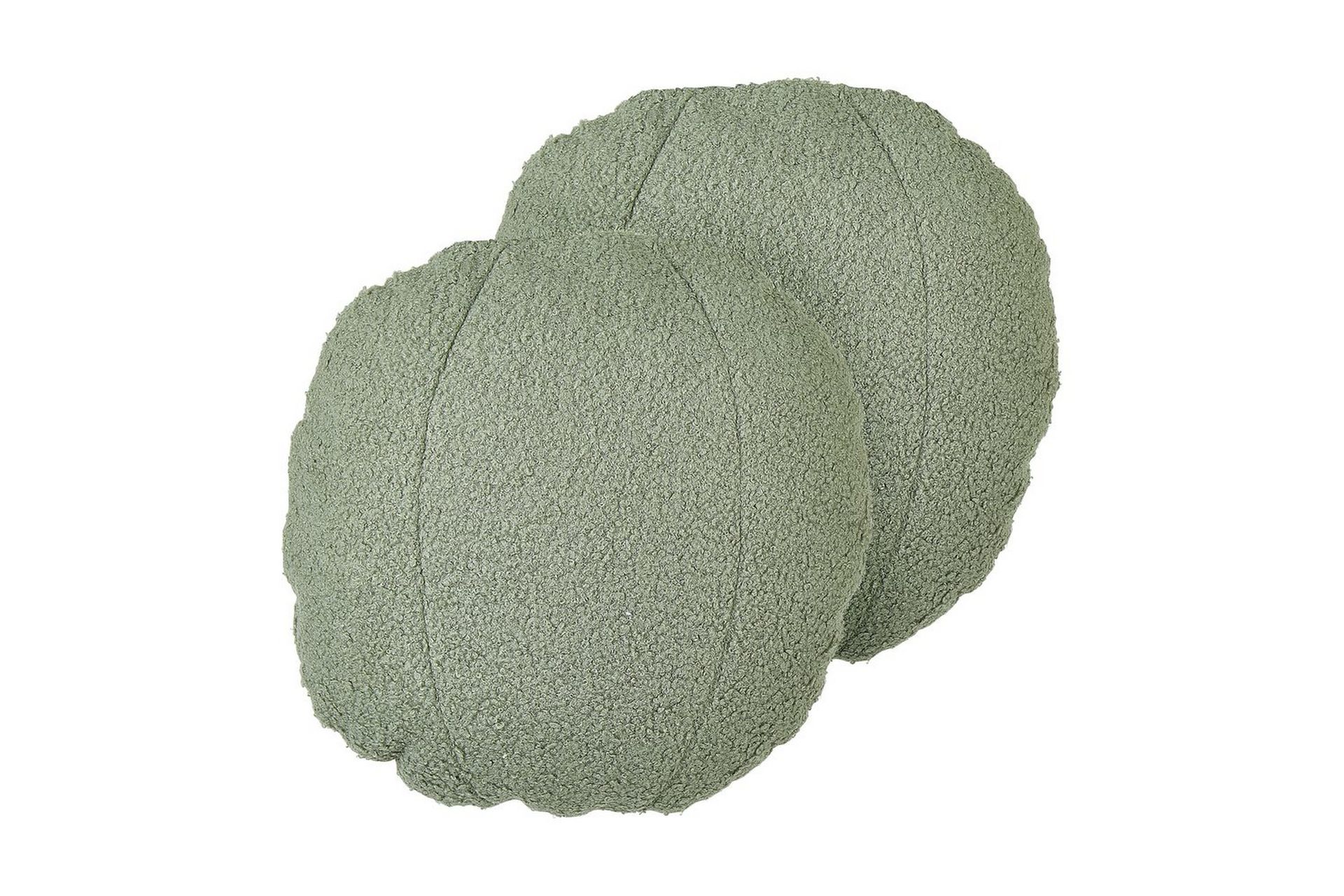 Pynteputer Rutabaga sett med 2 Grønn - Grønn - Tekstiler - Pute & pledd - Hagepute