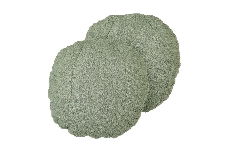 Pynteputer Rutabaga sett med 2 Grønn - Grønn - Tekstiler - Pute & pledd - Hagepute