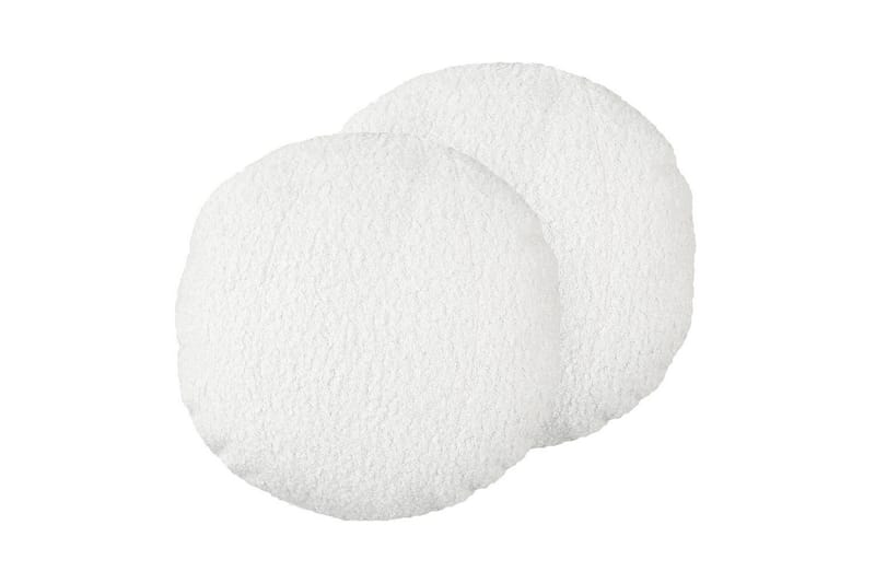 Pynteputer Rutabaga sett med 2 Hvit - Hvit - Tekstiler - Pute & pledd - Hagepute
