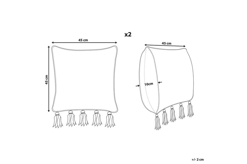 Pynteputer Sambucus sett med 2 - Tekstiler - Pute & pledd - Pynteputer