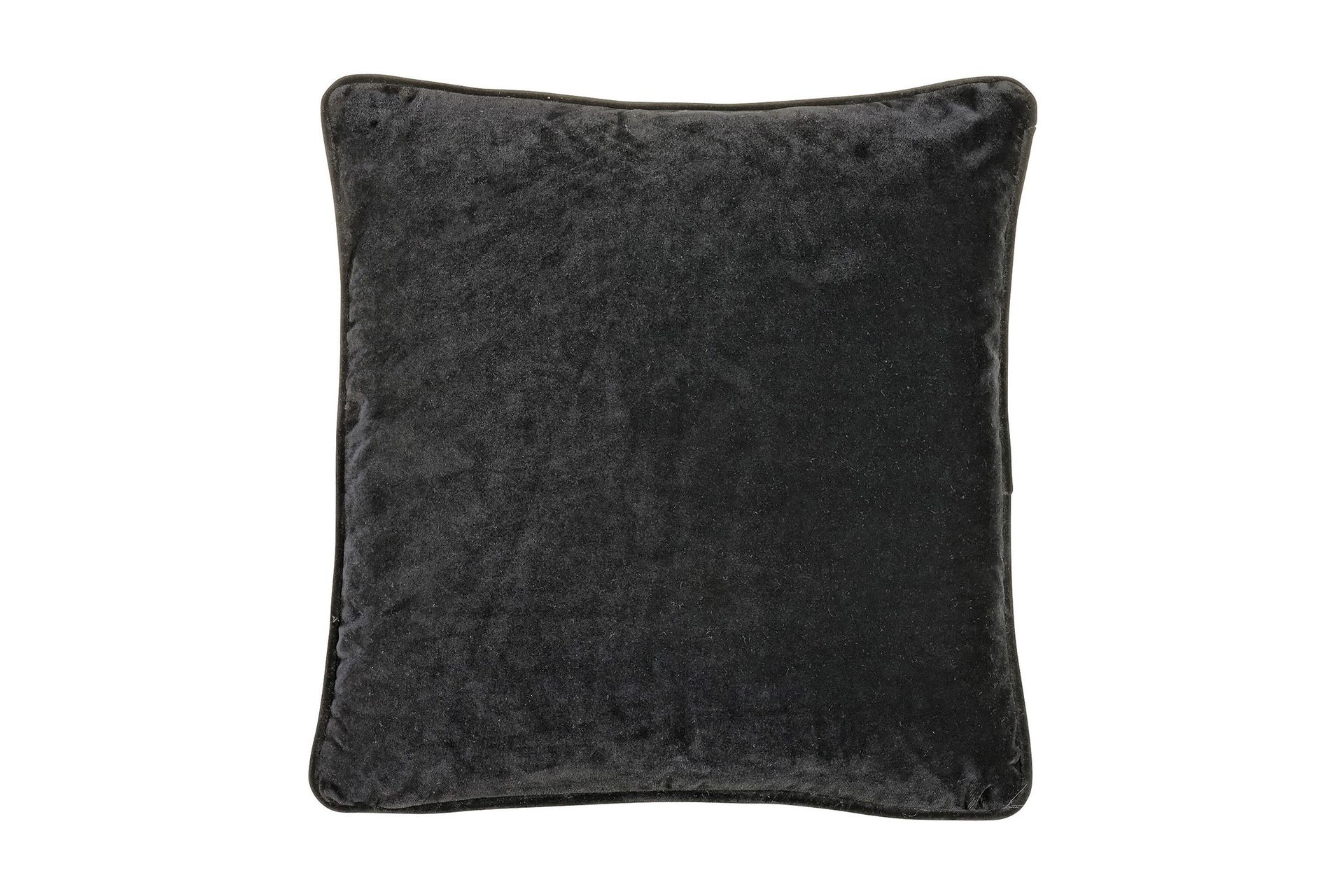 Sameta Putetrekk 45x45 cm Fløyel - Svart