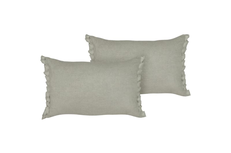 Pynteputer Sassafras sett med 2 stk. Grå - Grå - Tekstiler - Pute & pledd - Pynteputer