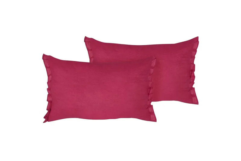 Pynteputer Sassafras sett med 2 stk. Rød - Rød - Tekstiler - Pute & pledd - Pynteputer