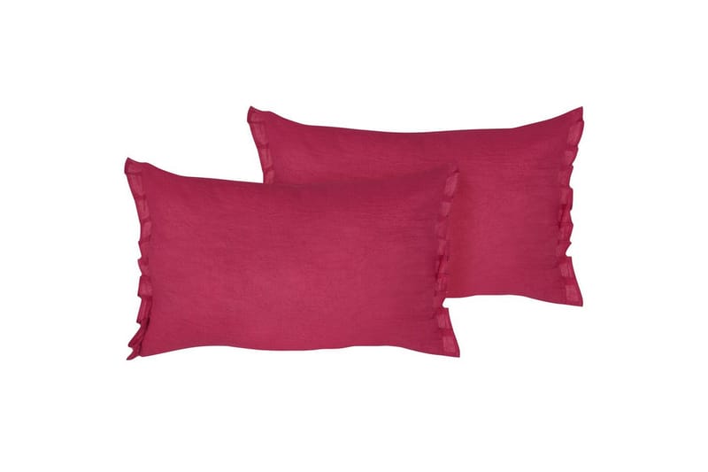 Pynteputer Sassafras sett med 2 stk. Rød - Rød - Tekstiler - Pute & pledd - Pynteputer