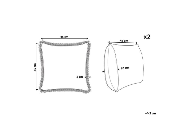 Pynteputer Sativus sett med 2 stk. - Tekstiler - Pute & pledd - Hagepute