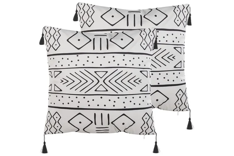 Pynteputer Schefflera sett med 2 stk. Firkantet, Firkantet