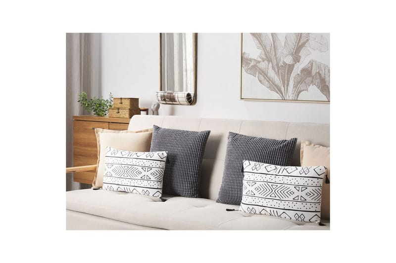 Pynteputer Schefflera sett med 2 stk. Rektangulær - Rektangulær - Tekstiler - Pute & pledd - Hagepute