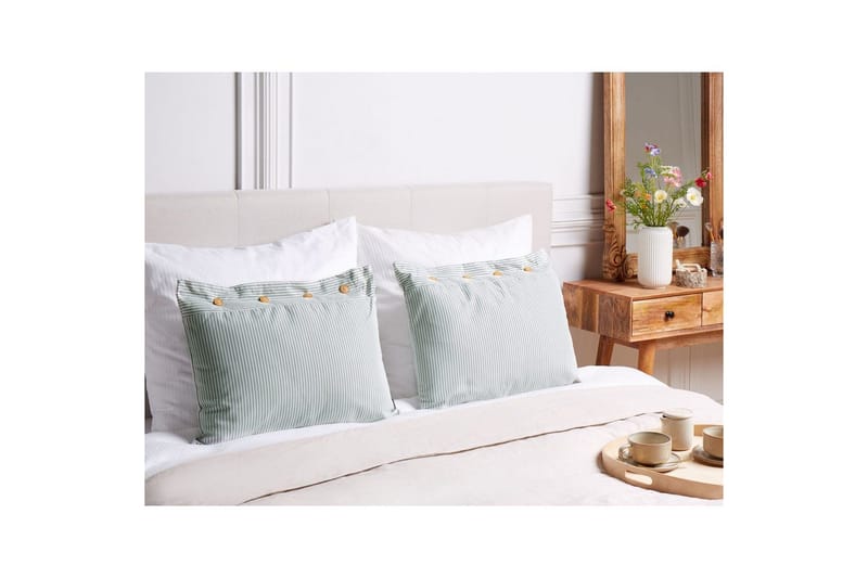 Pynteputer Sebrine sett av 2 Rektangulær - Rektangulær - Tekstiler - Pute & pledd - Pynteputer