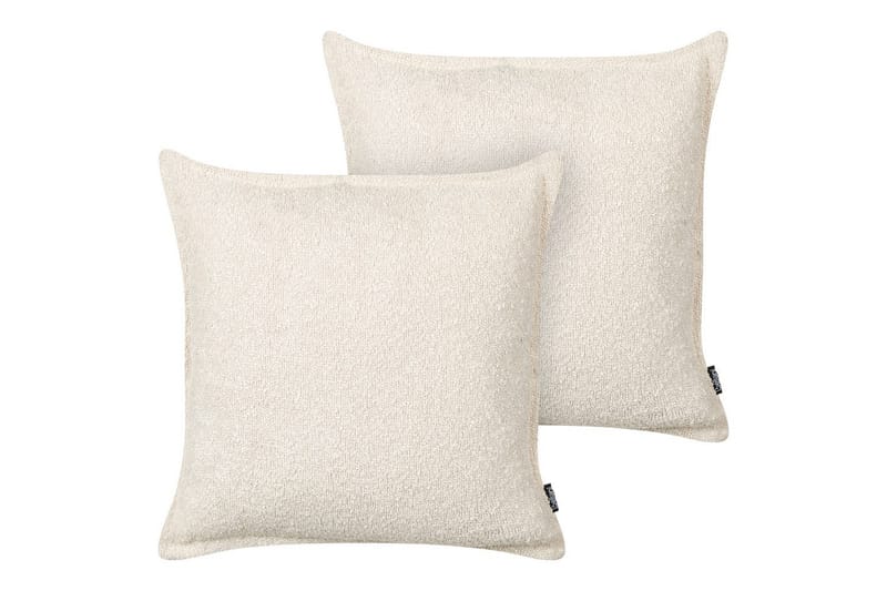 Pynteputer Senecia sett av 2 Lys beige - Lys beige - Tekstiler - Pute & pledd - Pynteputer