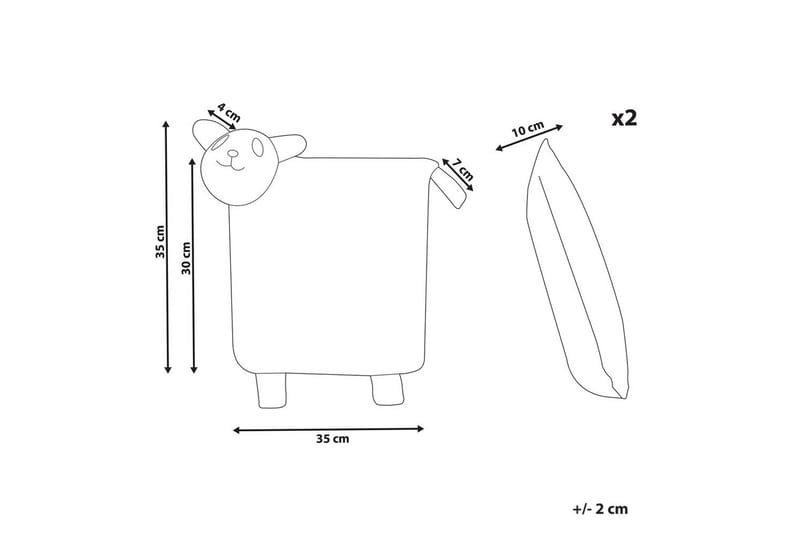 Pynteputer Shadoor sett på 2 - Tekstiler - Pute & pledd - Pynteputer