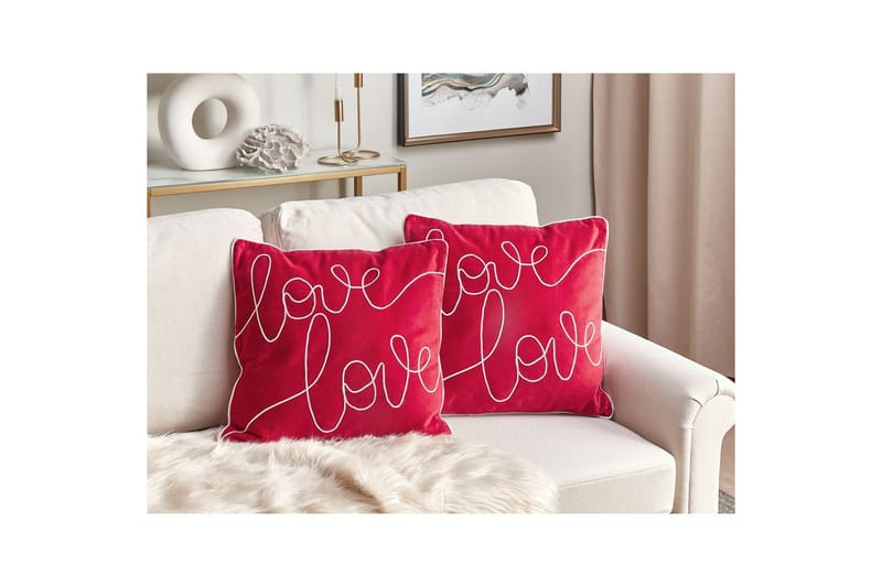 Pynteputer Siderasis sett på 2 - Tekstiler - Pute & pledd - Hagepute