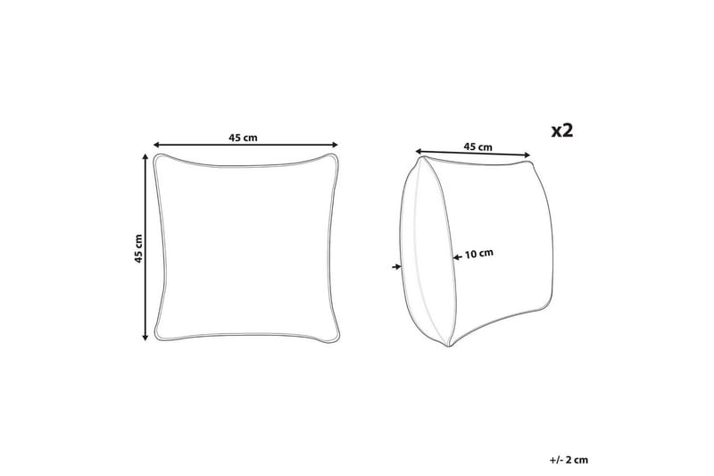 Pynteputer Skimmia sett av 2 - Innredning - Julepynt & helgedekorasjon - Julepynt & juledekorasjon - Juletekstil - Juleduk & juleløper