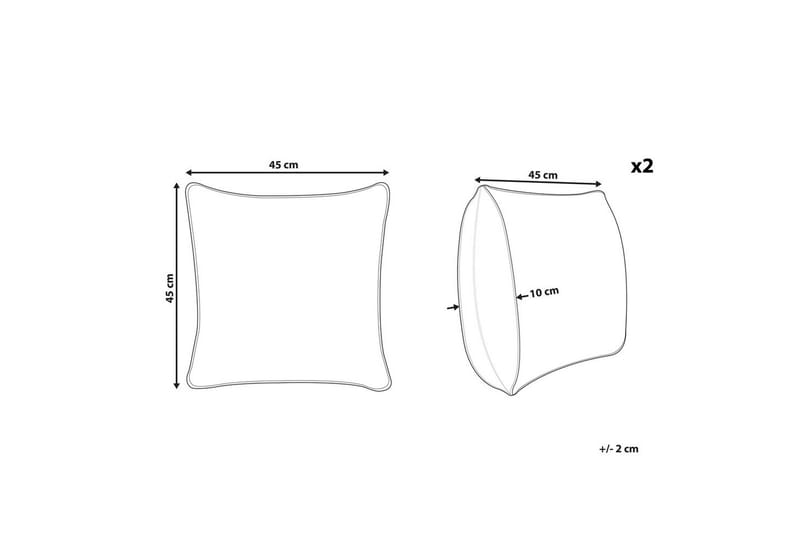 Pynteputer Sophora sett på 2 - Tekstiler - Pute & pledd - Pynteputer