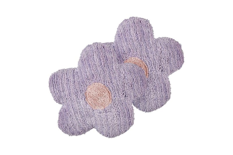 Fiolett/Hvit/Rosa Pynteputer Sorrel sett på 2 Fiolett/Hvit/Rosa