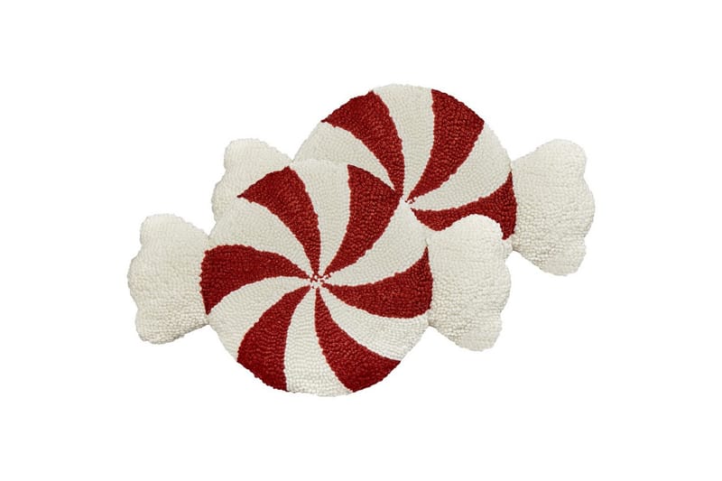 Pynteputer Spiral Candy sett av 2 - Tekstiler - Pute & pledd - Hagepute